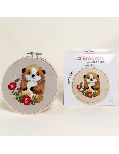 Kit broderie par Milpoint - Ami du jardin