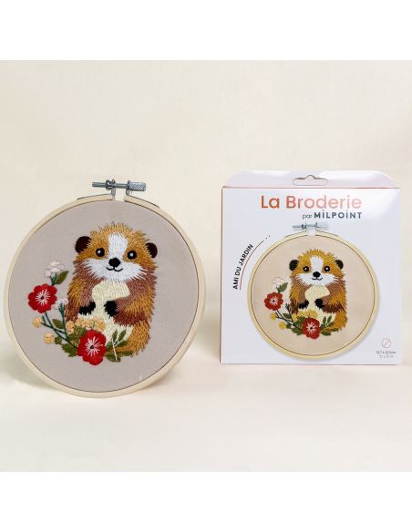 Kit broderie par Milpoint - Ami du jardin