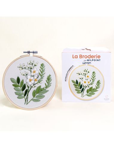Kit broderie par Milpoint - Achillea Ptarmica