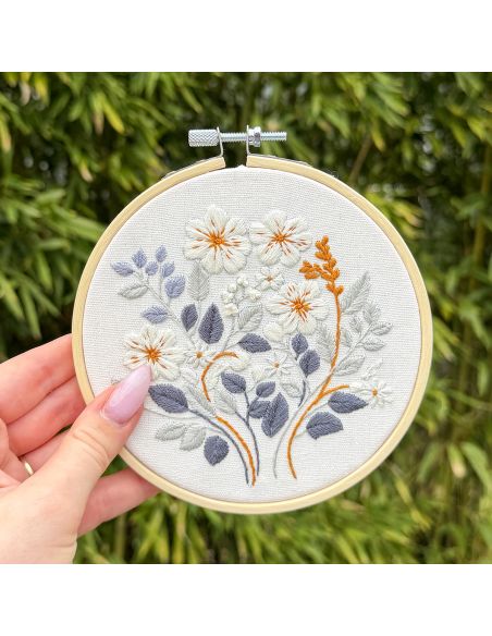Kit broderie par Milpoint - White dream
