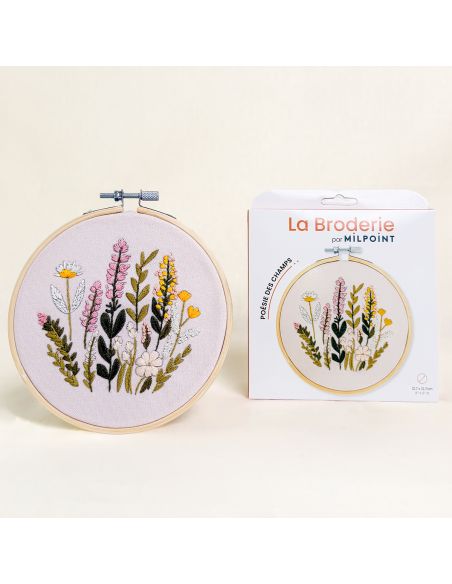 Kit broderie par Milpoint - Poesie des champs