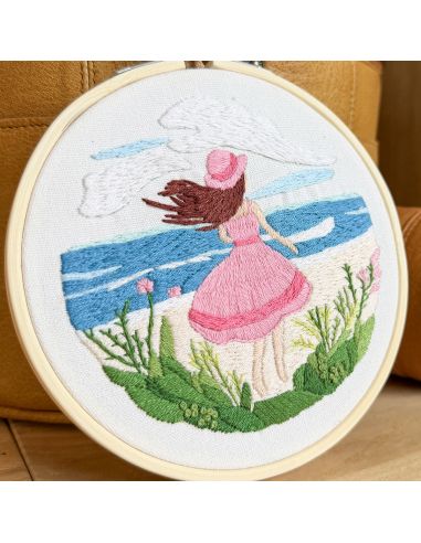 Kit broderie par Milpoint - Souvenirs de plage