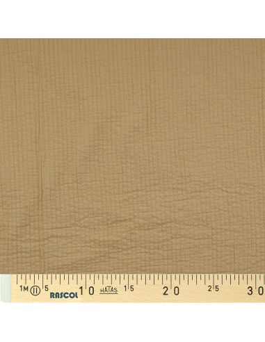 Tissu coton surpiqué - Avoine