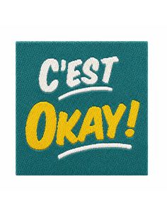 Étiquette tissée à coudre - C'est Okay