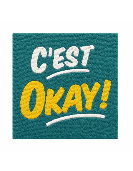 Étiquette tissée à coudre - C'est Okay