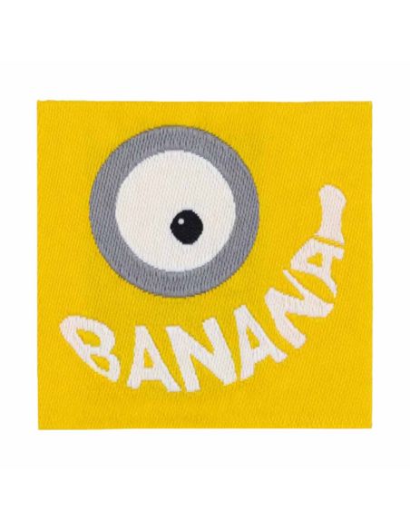 Étiquette tissée à coudre - Banana