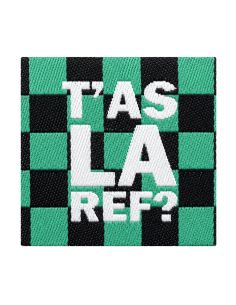 Étiquette tissée à coudre - T'as la réf ?