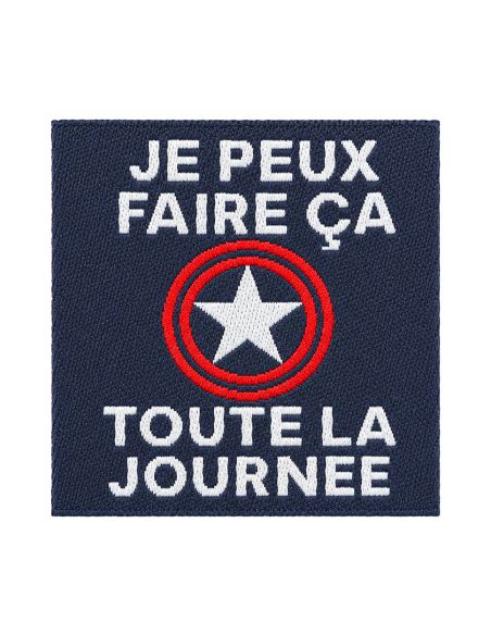 Étiquette tissée à coudre - Toute la journée