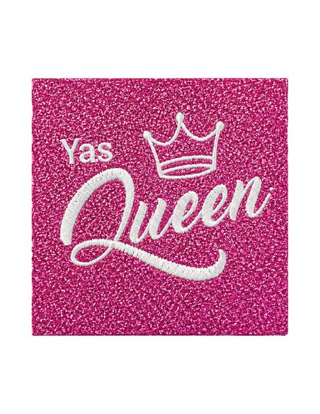 Étiquette tissée à coudre - Yas Queen