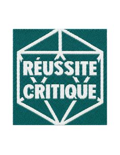 Étiquette tissée à coudre - Réussite critique