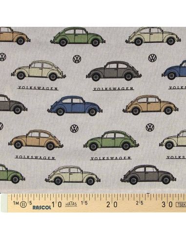 Toile de coton canvas premium - Volkswagen