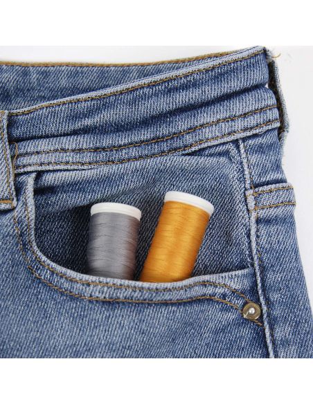 Fil à coudre jeans DMC 100 m