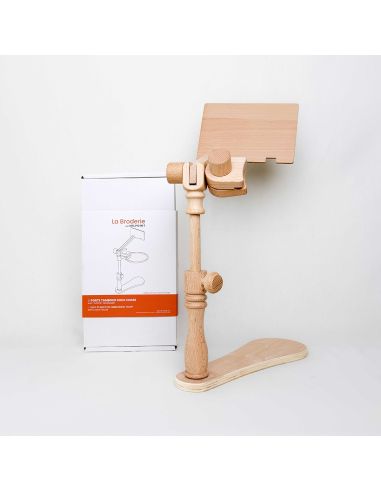 Porte tambour sous cuisse pivotant et support diagramme par Milpoint