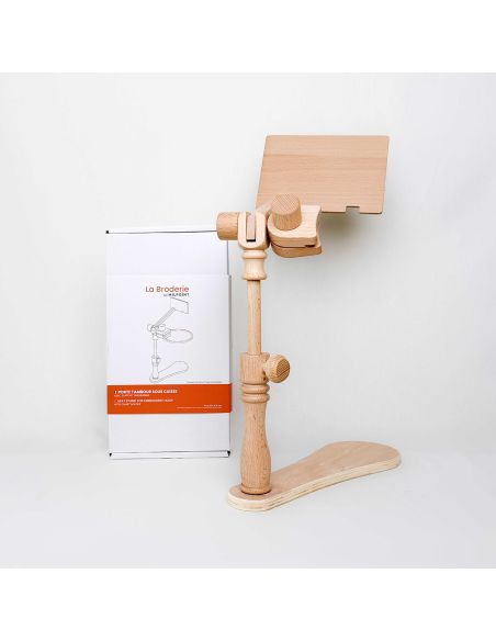Porte tambour sous cuisse pivotant et support diagramme par Milpoint