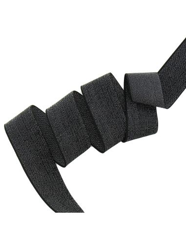 Élastique lurex 38 mm - Argent