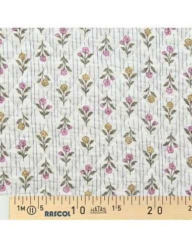 Tissu coton matelassé - Aesa