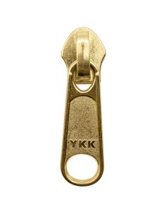 Curseur YKK pour fermeture nylon 5 mm - Doré