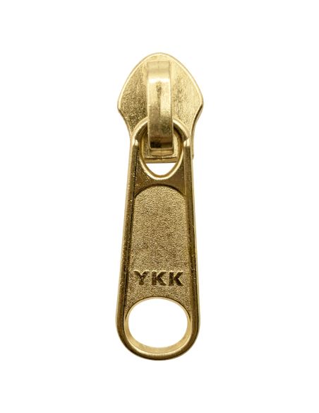 Curseur YKK pour fermeture nylon 5 mm - Doré