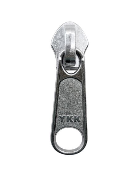 Curseur YKK pour fermeture nylon 5 mm - Argent