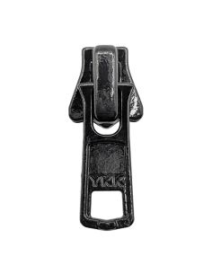 Curseur autobloquant pour fermeture invisible nylon 5 mm - Noir