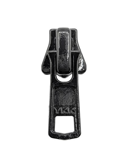 Curseur autobloquant pour fermeture invisible nylon 5 mm - Noir