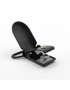 Pince bretelle noire - 30 mm 2