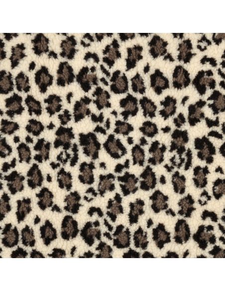 Tissu fourrure Teddy - Animal brun