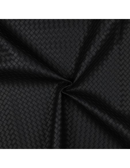 Tissu simili tissé - Noir