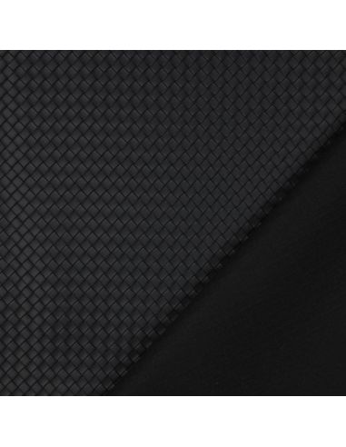 Tissu simili tissé - Noir