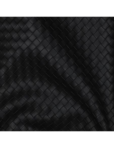 Tissu simili tissé - Noir