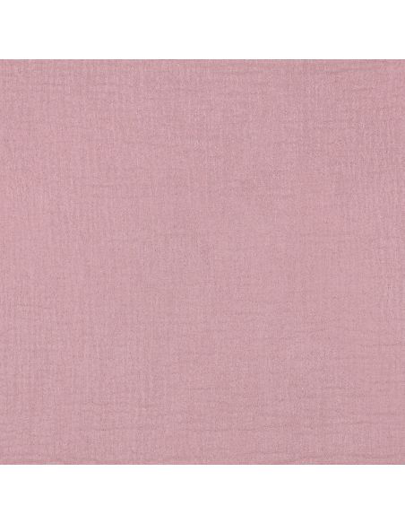 Tissu double gaze de coton irisé - Lilas