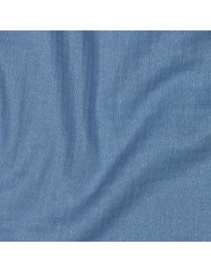 Tissu double gaze de coton irisé - Indigo 2