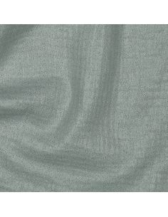 Tissu double gaze de coton irisé - Vert de gris 2