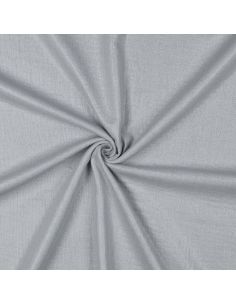 Tissu double gaze de coton irisé - Gris