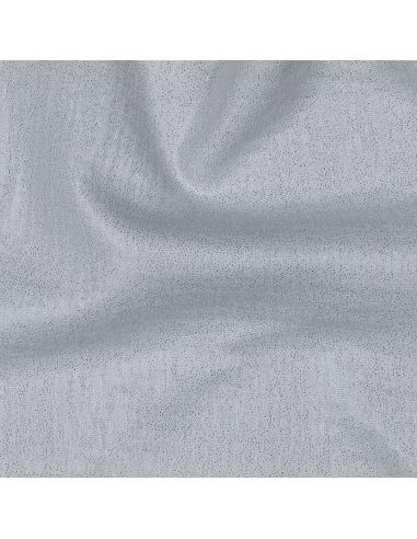 Tissu double gaze de coton irisé - Gris