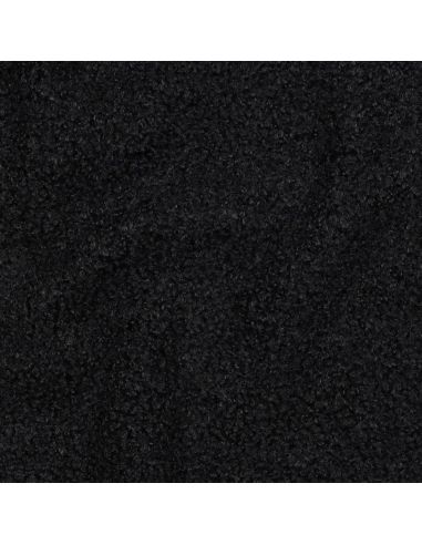 Tissu polaire Teddy double face - Noir