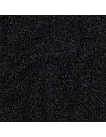 Tissu polaire Teddy double face - Noir