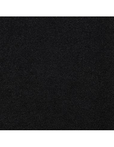 Tissu polaire Teddy double face - Noir