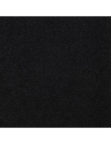 Tissu polaire Teddy double face - Noir