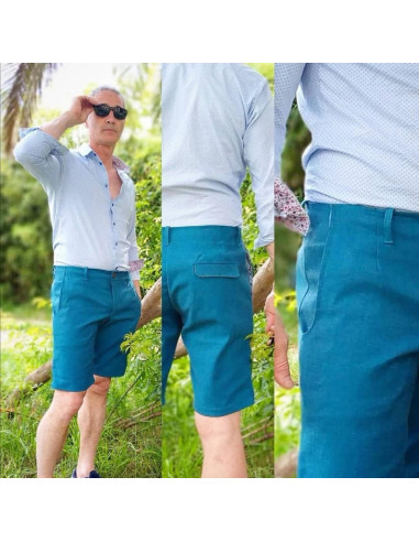 Patron de bermuda pour homme Le Playboy - Les BG