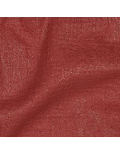 Tissu double gaze de coton irisé - Brique 2