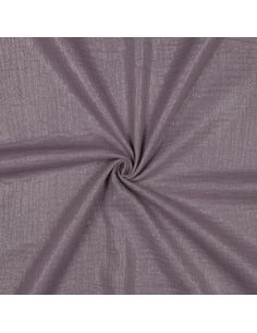 Tissu double gaze de coton irisé - Glycine