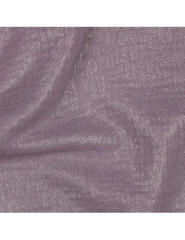 Tissu double gaze de coton irisé - Glycine