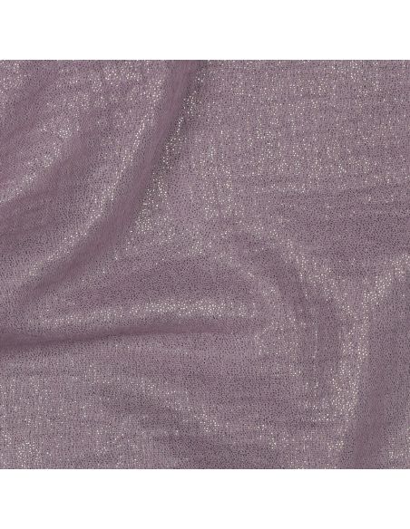 Tissu double gaze de coton irisé - Glycine
