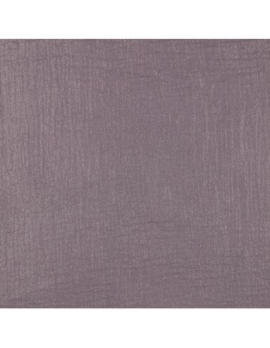 Tissu double gaze de coton irisé - Glycine