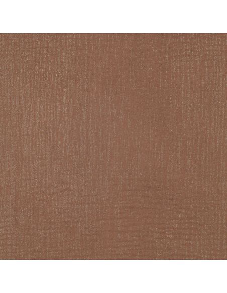Tissu double gaze de coton irisé - Cognac