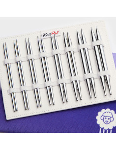 Trousse aiguilles à tricoter circulaires KnitPro Deluxe Nova Metal 2