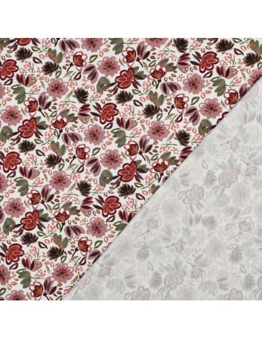 Tissu jersey digital Anaïs - Blanc cassé