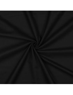 Tissu flanelle - Noir