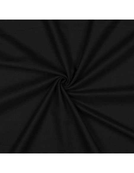 Tissu flanelle - Noir